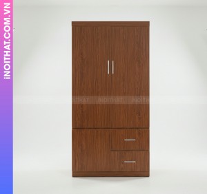 Tủ Nhựa Tự Lắp Ghép 2 Cánh Mẫu Xuất Khẩu