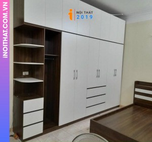 Tủ quần áo gỗ MDF chống thấm