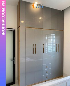 Tủ quần áo kịch trần 2 tầng tại Nghĩa Đô Cầu Giấy