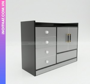 Tủ Quần Áo Trẻ Em Nhựa Đóng Sẵn Mẫu Tiện Ích